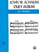 Duet Album Book 2 by Schaum for 1 Piano 4 Hands