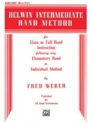 Belwin Intermed Band Meth by Weber F for Euphonium Bass Clef
