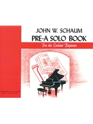 Pre-A Solo Book by Schaum for Piano