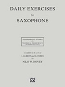 Daily Exercises For Saxophone by Albert and Pares - Hovey Nilo - for Saxophone Method