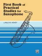 1st Book Of Practical Studies Saxophone by Hovey Nilo for Saxophone Method