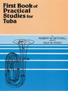 1st Book Of Practical Studies Tuba by Getchell R - Hovey Nilo - for Tuba Method
