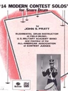 14 Modern Contest Solos For Snare Drum by Pratt John for Snare Drum