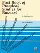 1st Book Of Practical Studies by McDowells D - Hovey Nilo - for Bassoon Method