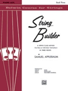 String Builder Bk 3 by Applebaum S for Piano Accompaniment