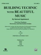 Building Technic With Beautiful Music by Applebaum Samuel for String Bass (Vol 2)