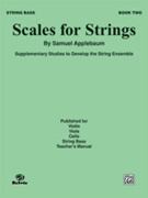 Scales For Strings by Applebaum for String Bass (Vol 2)