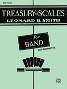 Treasury of Scales for Band and Orchestra by Smith Leonard B for Violin