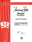 String Builder 3rd & 5th Position by Applebaum Samuel for Viola (3rd and 5th Position)
