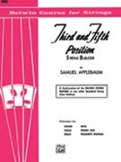 String Builder 3rd & 5th Position by Applebaum Samuel for String Bass (3rd and 5th Position)