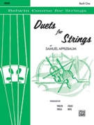 Duets For Strings Bk 1 by Applebaum S for Violin Duet (Book 1)