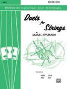 Duets For Strings Bk 1 by Applebaum S for Cello (Book 1)