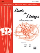 Duets For Strings Bk 2 by Applebaum S for Cello (Book 2)