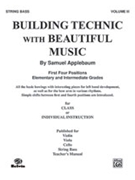 Building Technic With Beautiful Music by Applebaum for String Bass (Vol 3)