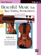 Beautiful Music For 2 String Instruments by Applebaum Samuel for String Bass Duet (Vol 1)