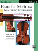 Beautiful Music For 2 String Instruments by Applebaum Samuel for String Bass Duet (Vol 2)
