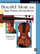 Beautiful Music For 2 String Instruments by Applebaum Samuel for Piano Accompaniment (Vol 4)