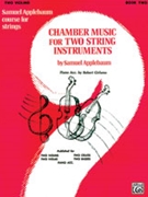 Chamber Music For 2 String Instruments by Applebaum S for Violin (Book 2)
