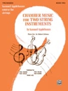 Chamber Music For 2 String Instruments by Applebaum S for String Bass (Book 2)