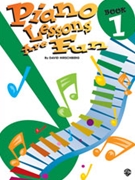 Piano Lessons Are Fun Book 1 by Hirschberg David for Piano