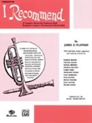 I Recommend by Ployhar J for Euphonium Treble Clef