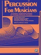 Percussion For Musicians by McCormick Robert - Cirone Anthony J - for Percussion Methodo