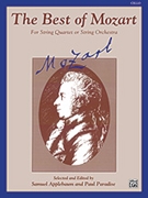 Best Of Mozart by Mozart Wolfgang Amadeus - Applebaum and Paradise - for Cello