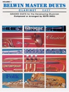 Belwin Master Duets for Clarinet Volume 1 by Various - Snell Keith - for Bb Clarinet Duet
