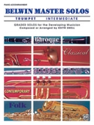 Belwin Master Solos for Trumpet Volume 1 by Various - Snell Keith - for Piano Accompaniment