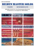 Belwin Master Solos for Flute Volume 1 by Various - Snell Keith - for Piano Accompaniment