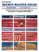Belwin Master Solos for Clarinet Volume 1 by Various - Snell Keith - for Piano Accompaniment