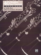 40 Studies Bk 1 by Rose Cyrille - McCathren Don - for Clarinet Method