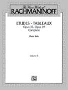 Etudes Tableaux Opus 33 Opus 39 Bk 2 by Rachmaninoff Sergei for Piano