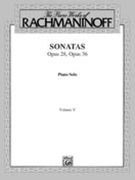 Sonatas Opus 28/36 (Piano Works Volume 5) by Rachmaninoff Sergei for Piano