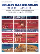 Belwin Master Solos for Trombone Volume 1 by Various - Snell Keith - for Piano Accompaniment