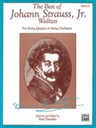Best Of Johann Strauss Jr Waltzes by Strauss Johann Jr - Paradise Paul - for Violin 2