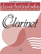 Classic Festival Solos Volume 1 by - Lamb Jack - for Piano Accompaniment (Vol 1 Clarinet)