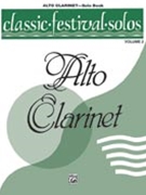 Classic Festival Solos Volume 1 by - Lamb Jack - for Alto Clarinet and Piano (Vol 1)