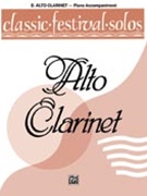 Classic Festival Solos Volume 1 by - Lamb Jack - for Piano Accompaniment (Vol 1 Alto Clarinet)