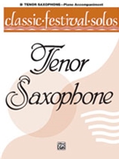 Classic Festival Solos Volume 1 by - Lamb Jack - for Piano Accompaniment (Vol 1 Tenor Sax)