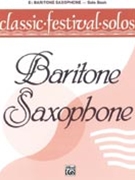 Classic Festival Solos Volume 1 by - Lamb Jack - for Baritone Saxophone (Vol 1)