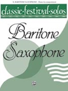 Classic Festival Solos Volume 1 by - Lamb Jack - for Piano Accompaniment (Vol 1 Bari Sax)