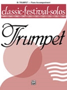 Classic Festival Solos Volume 1 by - Lamb Jack - for Piano Accompaniment (Vol 1 Trumpet)