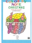 Color By Note Christmas by Kaplan for Workbook