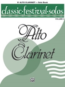 Classic Festival Solos Volume 2 by - Lamb Jack - for Alto Clarinet and Piano (Vol 2)