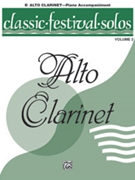 Classic Festival Solos Volume 2 by - Lamb Jack - for Piano Accompaniment (Vol 2 Alto Clarinet)