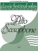 Classic Festival Solos Volume 2 by - Lamb Jack - for Alto Saxophone S (Vol 2)