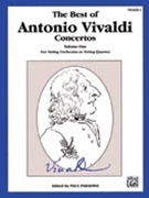 Best Of Antonio Vivaldi Concertos Volume 1 by Vivaldi Antonio Lucio - Paradise Paul - for Violin I