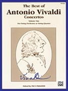 Best Of Antonio Vivaldi Concertos Volume 1 by Vivaldi Antonio Lucio - Paradise Paul - for Viola
