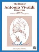 Best Of Antonio Vivaldi Concertos Volume 1 by Vivaldi Antonio Lucio - Paradise Paul - for String Bass